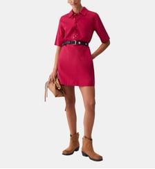 Robe courte en popeline Liu Jo