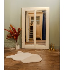 Miroir en bois Igor N°870- Produit chiné Debongout