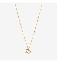 Collier doré petit modèle - cassiopee Caroline Najman