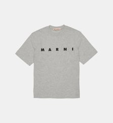 T-shirt en jersey avec logo Marni