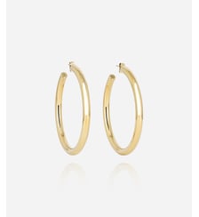 Boucles d'oreilles Suha  en Acier doré Zag Bijoux