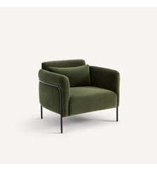 Fauteuil velours AM.PM