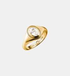 Bague zirconium ovale blanc Bold Elegance Thomas Sabo