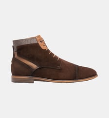 Bottines Chukka Chantonnay 95 en croûte de cuir Le Formier