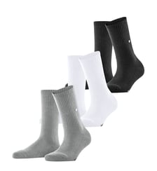 Chaussettes Crew 3-Pack Coton Burlington