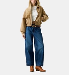Bomber droit col classique Guess Jeans