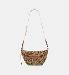 Sac banane en toile léopard - ABBIE Pablo