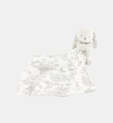 Augustin le Lapin - Doudou imprimé inspiration Toile de Jouy Tartine Et Chocolat