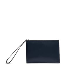 Pochette zippée en cuir signature Lancel