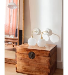 Paire d'appliques Suzette N°9- Produit chiné Debongout