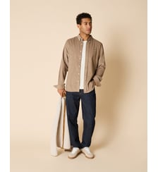 Chemise en velours côtelé Faguo