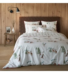 Housse de couette en percale de coton La Redoute Interieurs