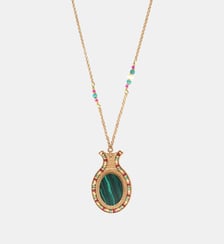 Collier fin pendentif   - Claudia Satellite
