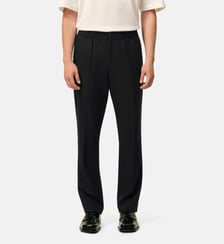 Pantalon Taille Elastiquée en Laine AMI Paris