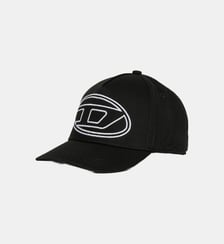 Casquette de baseball en gabardine avec logo Oval D Diesel Kids