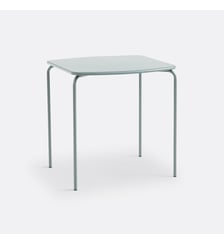 Table de jardin carrée en métal acier La Redoute Interieurs
