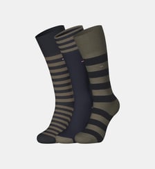 Lot de 3 paires de chaussettes hautes bicolores Eden Park