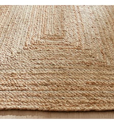 Tapis de couloir en jute, tressé main AM.PM