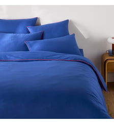 Housse de couette unie en coton La Redoute Interieurs