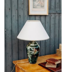 Lampe à poser en verre Suzanne N°422- Produit chiné Debongout