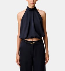 Top satiné dos nu Claudie Pierlot