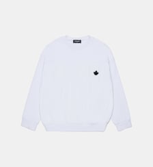 Sweat-shirt col rond avec logo Dsquared2