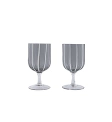 verre en verre à rayures OYOY