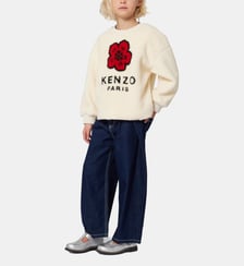 Sweat en polaire duveteuse Kenzo Kids