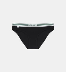 Culotte coton stretch ceinture contrastée Lacoste