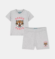 Ensemble t-shirt et bermuda Kenzo Kids