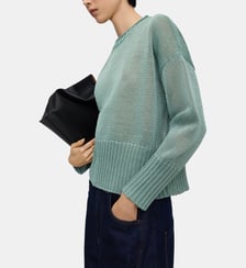 Pull en maille à col rond Adolfo Dominguez