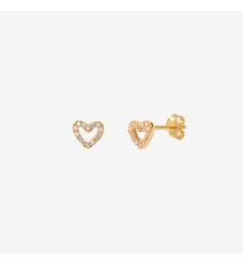 Paire de boucles d'oreilles doré  mina Caroline Najman