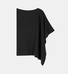 Poncho long en cachemire 4 fils Bompard