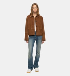 Blouson Lessa Cuir Suede Zadig&Voltaire