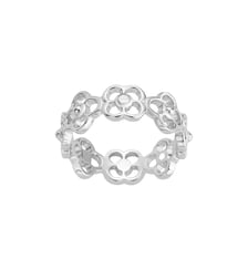 Bague Fiorenza en Argent avec diamant blanc La Garçonne Diamant