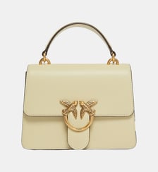 Petit sac à main love bag top handle en cuir Pinko