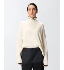 Pull à col roulé en maille Pinko