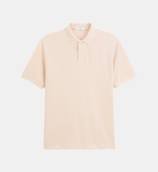 Polo droit en coton piqué Serge Blanco