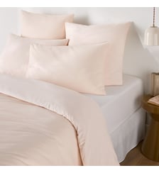 Housse de couette coton et coton lavé La Redoute Interieurs