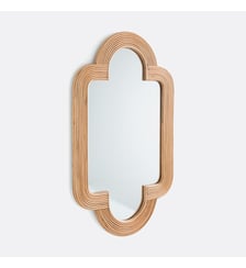 Miroir en rotin 120x73 cm La Redoute Interieurs