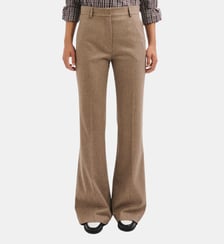 Pantalon flare en flanelle - MILOU Pablo