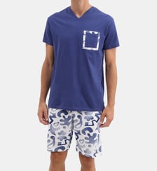 Pyjashort en jersey de coton léger - Matisse Arthur