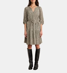Robe courte fluide à fleurs<strong> - </strong>ARSENE Pablo