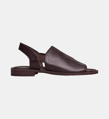 Sandales plates Jess en cuir Jonak