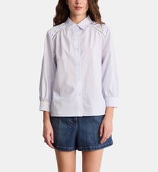 Chemise en coton à rayures - CALYPSO Pablo