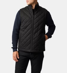 Gilet matelassé en coton sans manches Jervois Rodd & Gunn