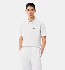 Polo classic fit jacquard monogramme Lacoste