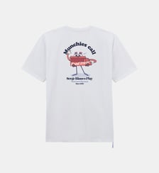 T-shirt manches courtes Théo imprimé Munchies Call Serge Blanco
