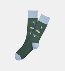Chaussettes en coton - Pétanque Vert Arthur