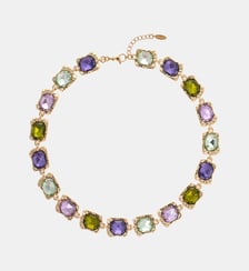 Collier pierres octogonales AMONITE Hipanema